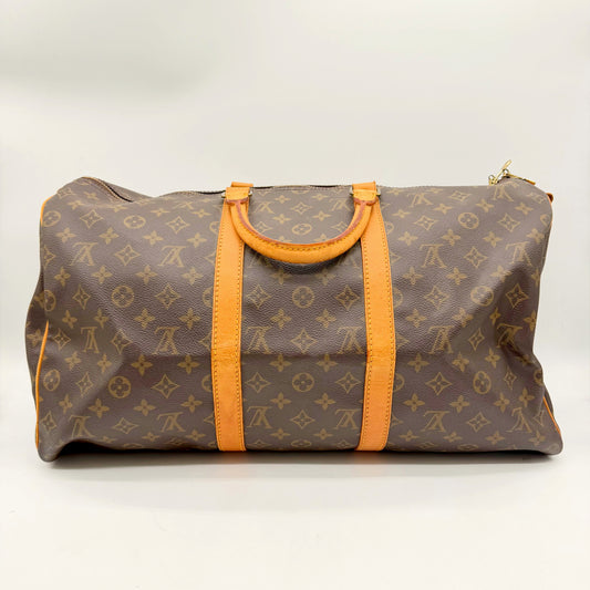 Louis Vuitton Keepall 50 toile Monogram - face arrière
