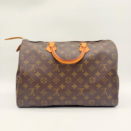 Louis Vuitton Speedy 35 toile Monogram - dos