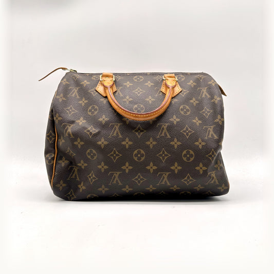 Louis Vuitton Speedy 30 Monogram-Canvas - Rückansicht