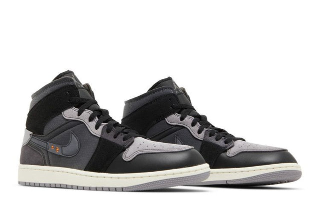 Air Jordan 1 Mid Inside Out Black