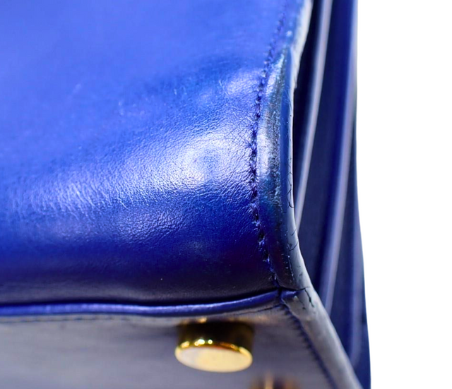 Saint Laurent – Sac de Jour Nano Bleu