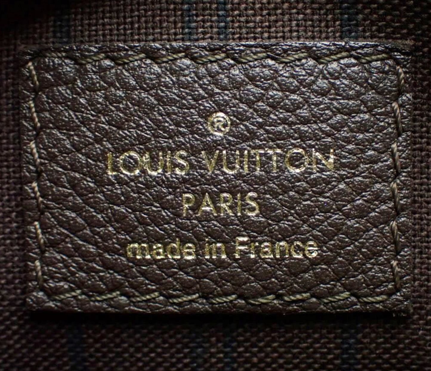 Louis Vuitton Speedy 25 Bandoulière – Cuir Monogram Empreinte Marron