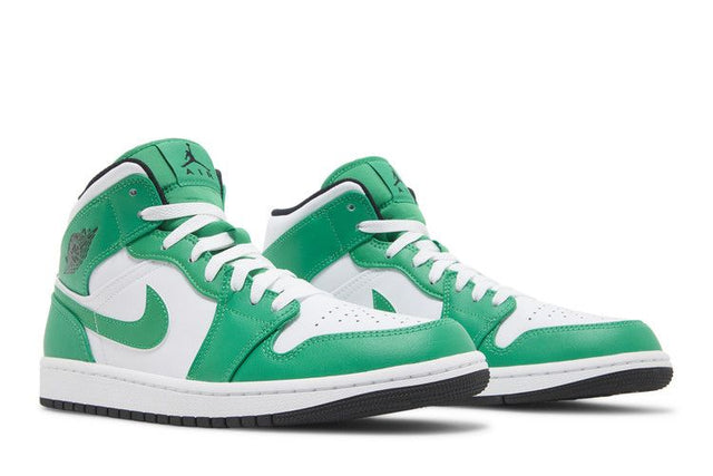 Air Jordan 1 Mid Lucky Green