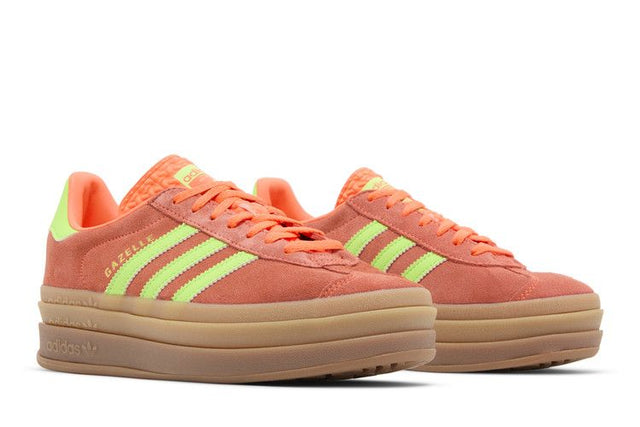 Adidas Gazelle Bold Solar Orange Solar Green