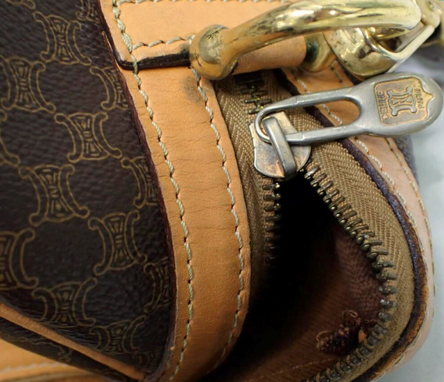 Céline – Boston Bag Macadam PVC 2WAY