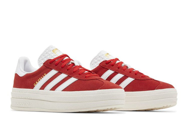 Adidas Gazelle Bold Red Cloud White
