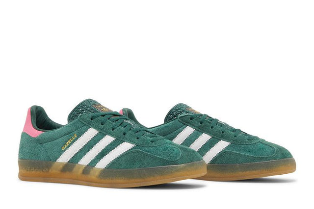 Adidas Gazelle Indoor Collegiate Green Lucid Pink