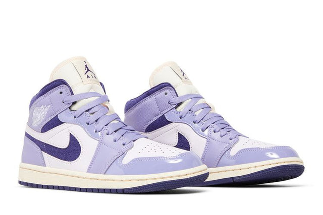 Air Jordan 1 Mid Purple Chenille