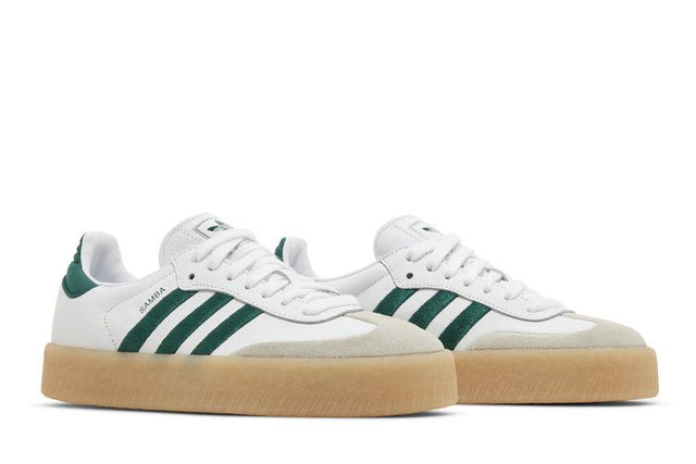 Adidas Sambae White Collegiate Green Gum