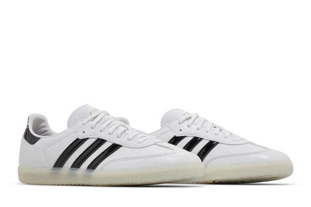 Adidas Samba Jason Dill White Black Patent