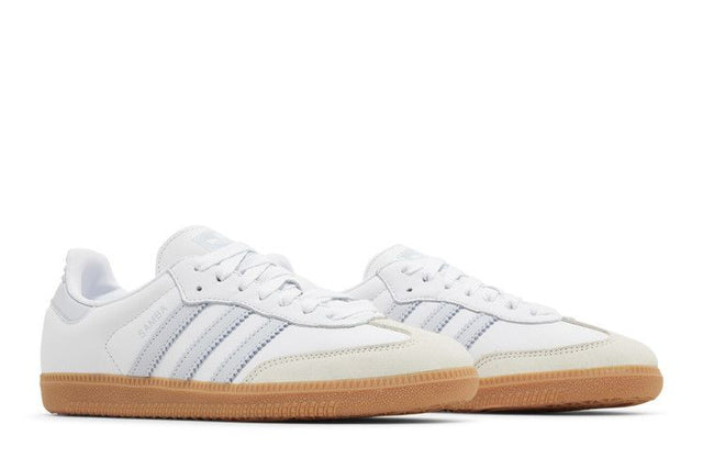 Adidas Samba OG White Halo Blue Gum