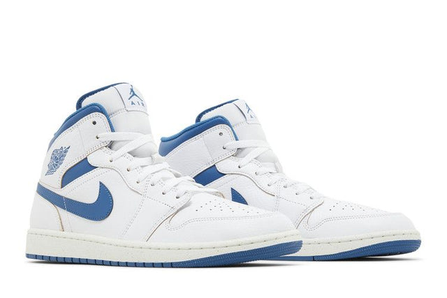 Air Jordan 1 Mid Industrial Blue