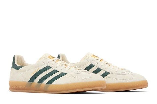 Adidas Gazelle Indoor Cream White Collegiate Green Gum