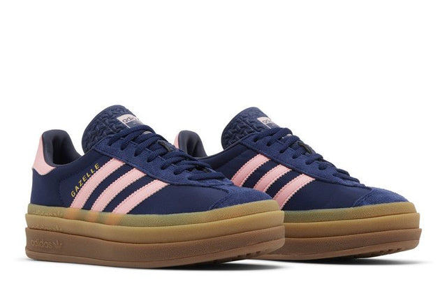 Adidas Gazelle Bold Dark Blue Pink Spark