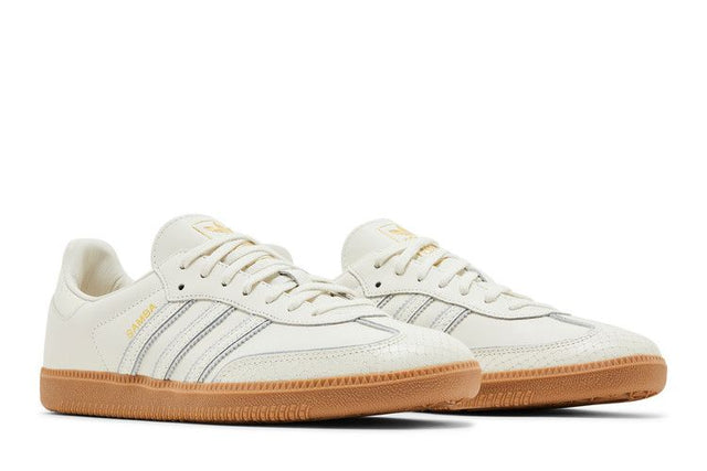 Adidas Samba Core White Snakeskin