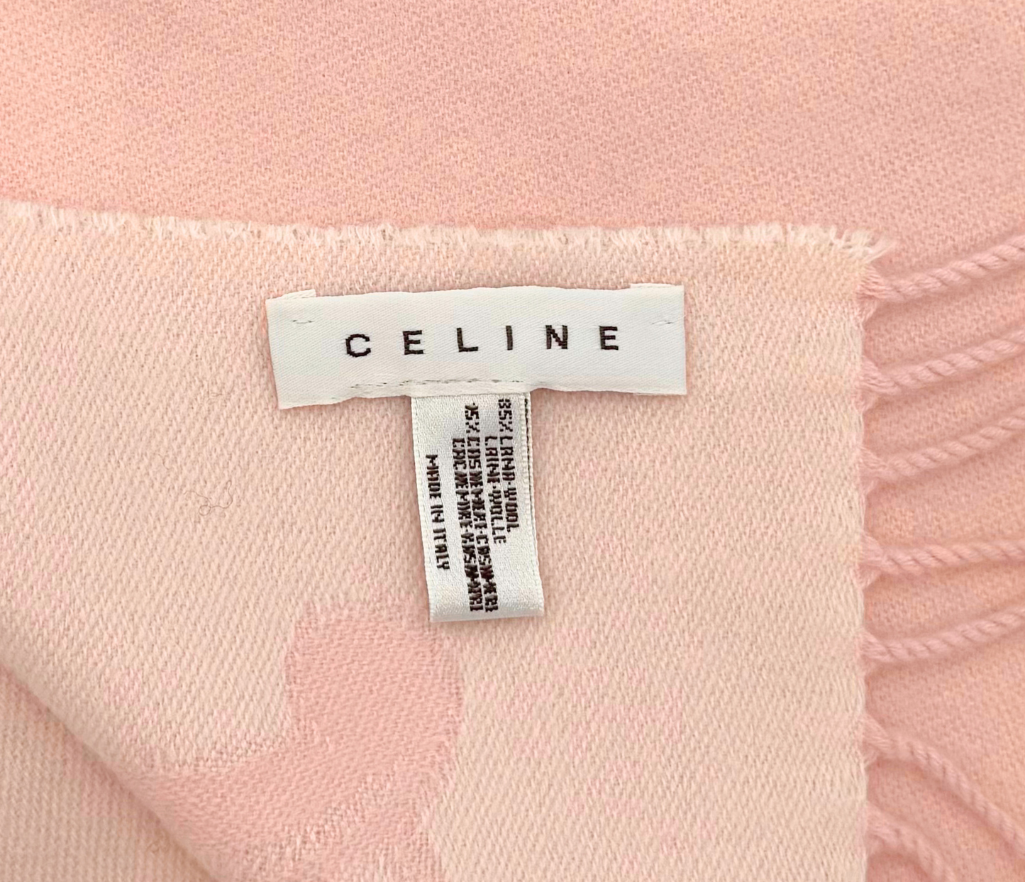 Écharpe Céline Triomphe Rose