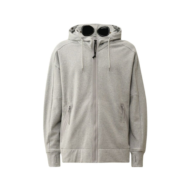 C.P Company Sweatshirt Zippé Goggle Gris