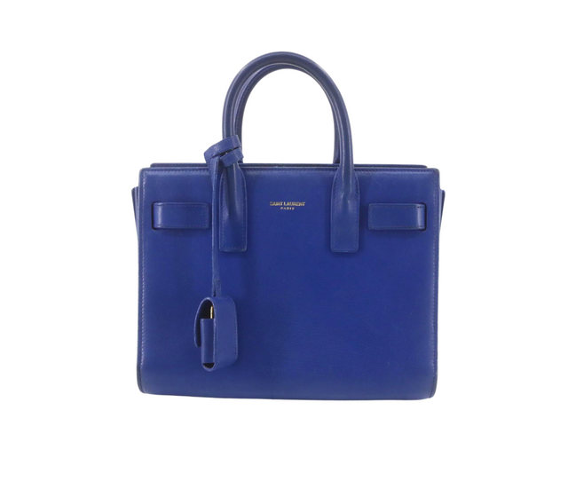 Saint Laurent – Sac de Jour Nano Bleu