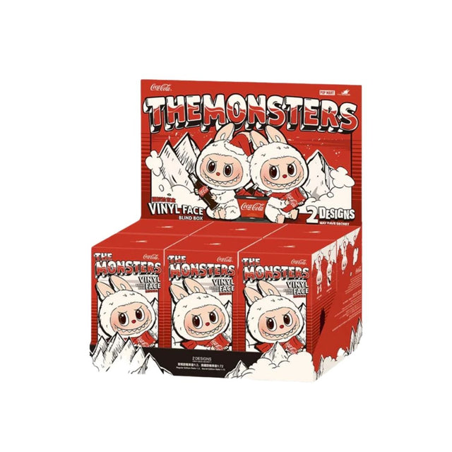 Pop Mart Labubu The Monsters Coca Cola Series Vinyl Face Sealed Case