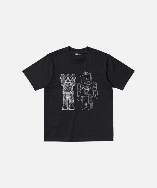 KAWS x Uniqlo Warhol UT Graphic T-shirt Black
