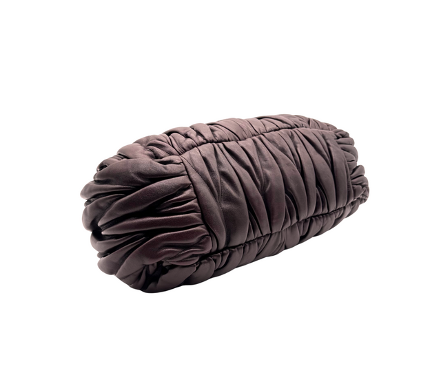 Miu Miu - Sac à main matelassé marron