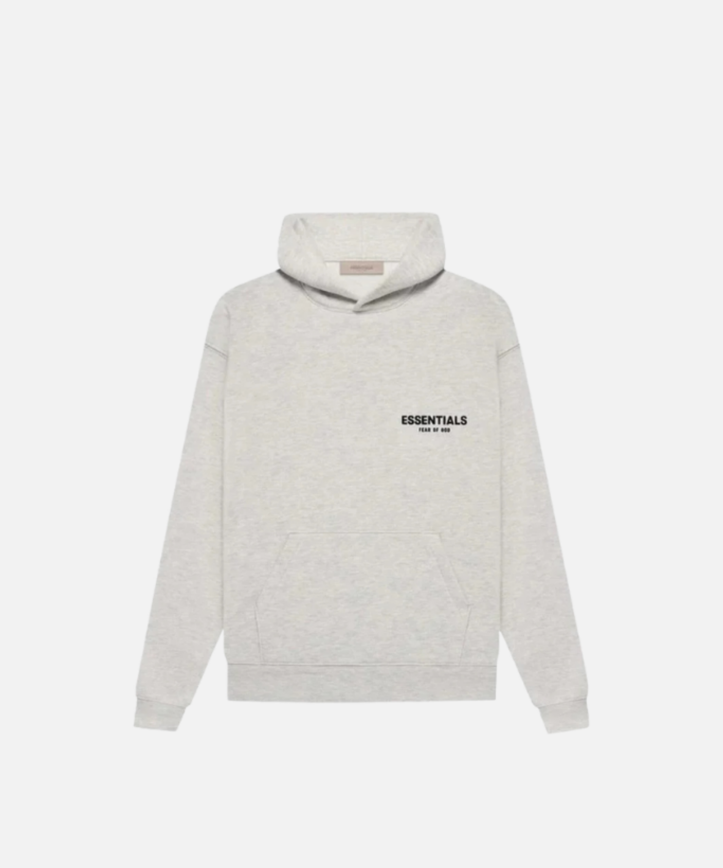 fear of god Essentials hoodie FW22 light oatmeal
