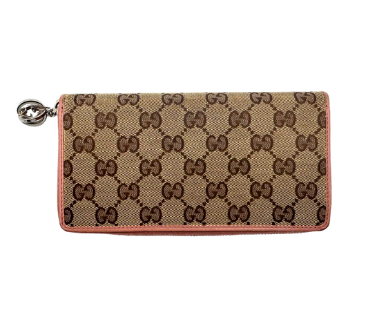 Gucci – Portefeuille long GG Canvas
