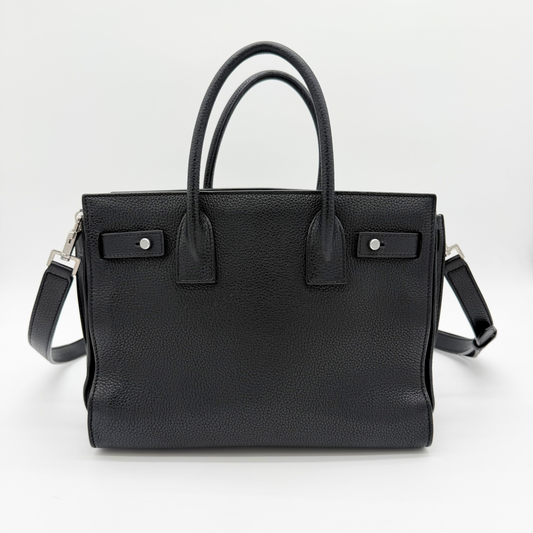 Saint Laurent – Baby Sac de Jour Cuir Grainé Noir