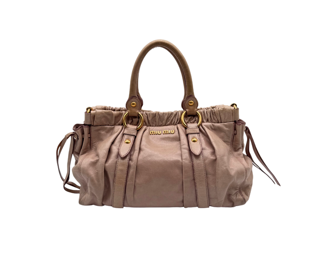 Miu Miu – Sac en Cuir Rose