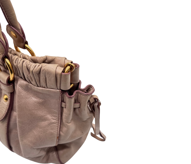 Miu Miu – Sac en Cuir Rose