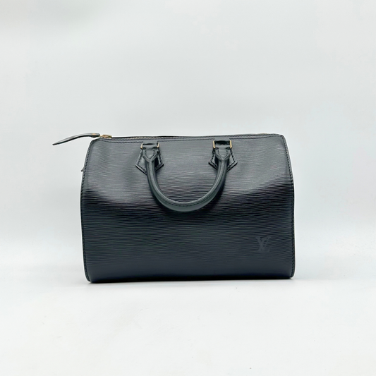 Louis Vuitton – Speedy 25 Épi Noir