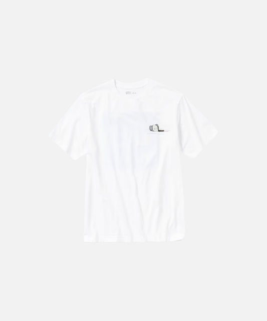 KAWS x Uniqlo UT Kurzarm-T-Shirt mit Artbook-Cover