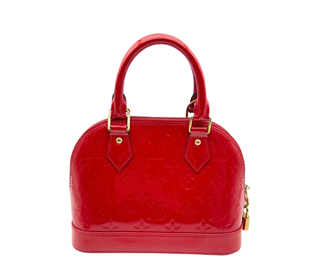 Louis Vuitton – Alma BB Vernis Rouge