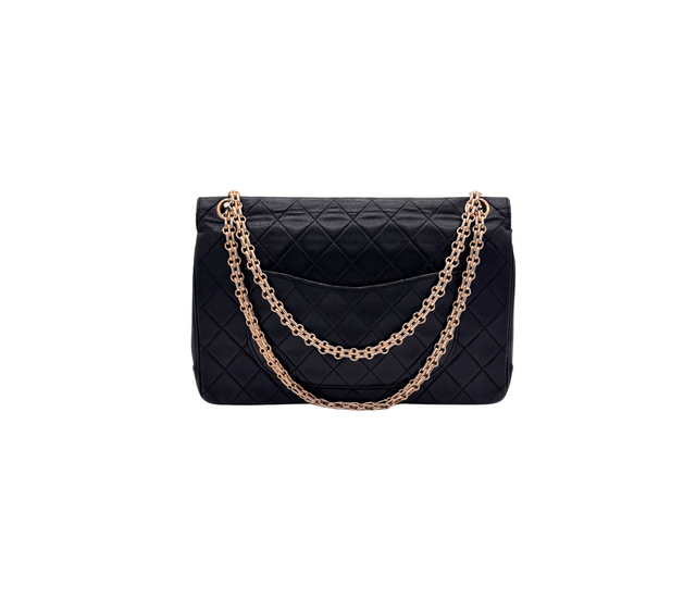 Chanel – Sac Timeless Classique en Cuir d’Agneau Noir