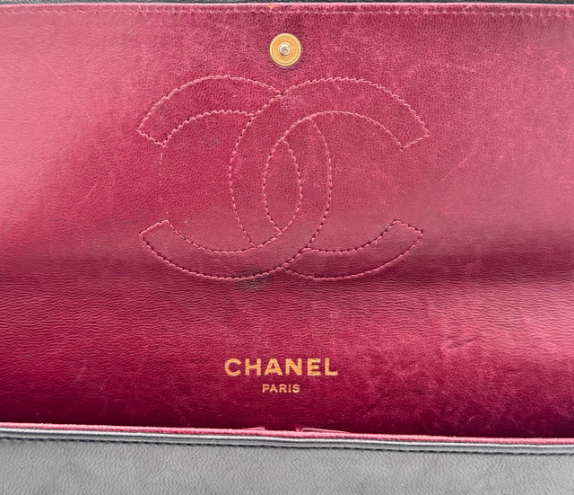 Chanel – Sac Timeless Classique en Cuir d’Agneau Noir