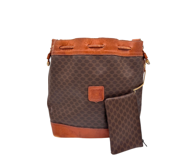 Céline – Sac seau Macadam avec pochette