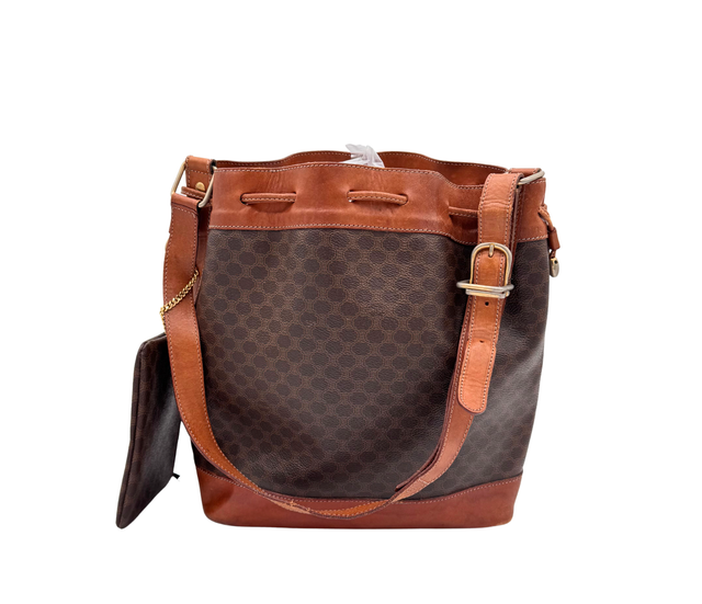 Céline – Sac seau Macadam avec pochette