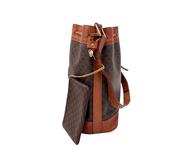 Céline – Sac seau Macadam avec pochette