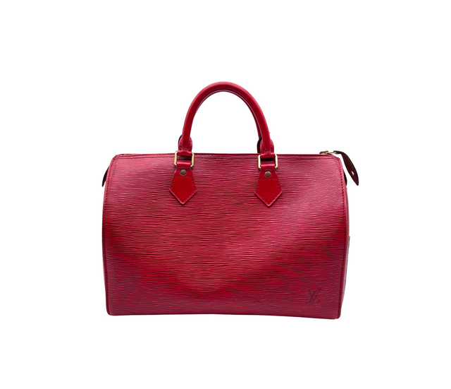 Louis Vuitton – Speedy 30 Épi Rouge