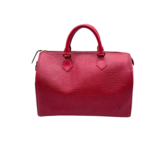 Louis Vuitton – Speedy 30 Épi Rouge