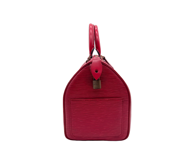Louis Vuitton – Speedy 30 Épi Rouge