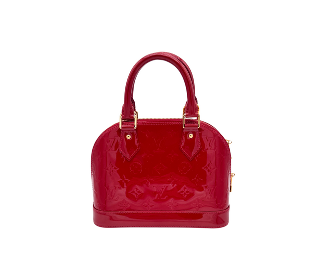 Louis Vuitton – Alma BB Monogram Vernis Rouge