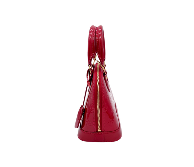 Louis Vuitton – Alma BB Monogram Vernis Rouge