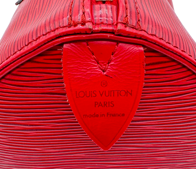 Louis Vuitton – Speedy 30 Épi Rouge