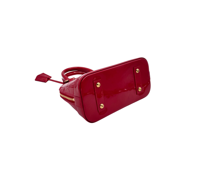 Louis Vuitton – Alma BB Monogram Vernis Rouge