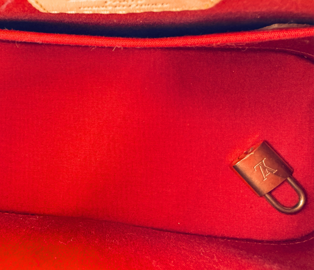 Louis Vuitton – Alma BB Monogram Vernis Rouge