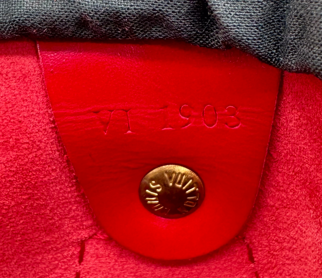 Louis Vuitton – Speedy 30 Épi Rouge