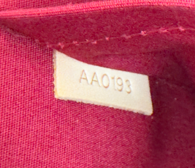 Louis Vuitton – Alma BB Monogram Vernis Rouge