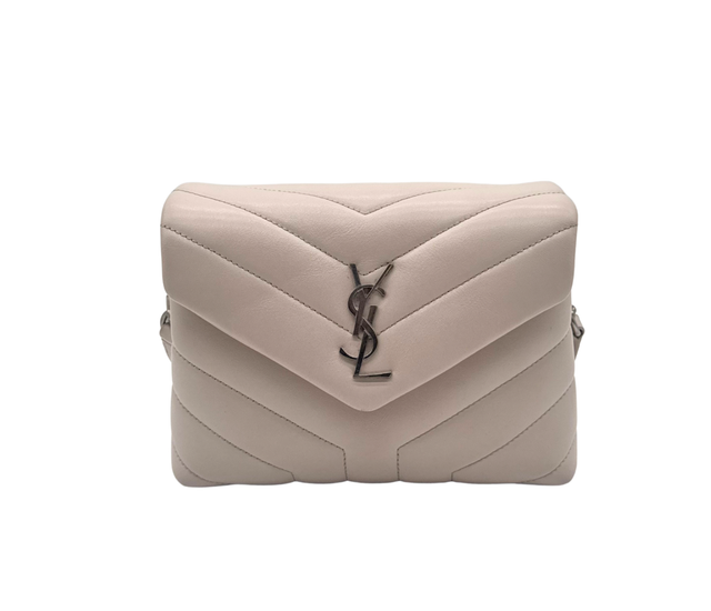 Saint Laurent – Sac Lou Matelassé Beige