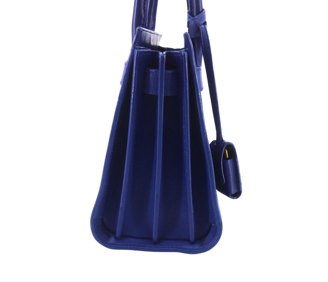 Saint Laurent – Sac de Jour Nano Bleu